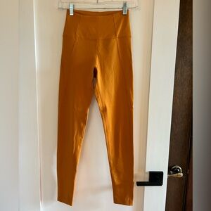 Girlfriend Collective Yellow Leggings Size XS